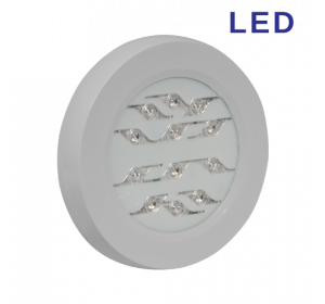 Projecteur gris piscine LED - Blanc