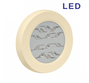 Projecteur beige piscine LED - Blanc